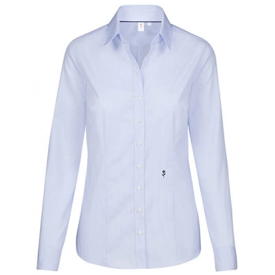 
                                                Women`s Blouse Slim Fit Check/Stripes Longsleeve
                                                