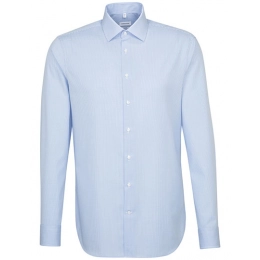 Men´s Shirt 2 Shaped Check/Stripes Long Sleeve