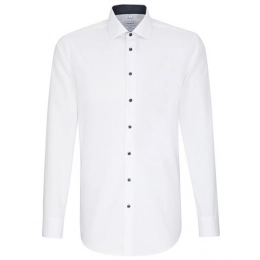 Men`s Shirt Poplin Shaped Fit Longsleeve