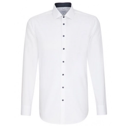 Men`s Shirt Poplin Slim Fit Longsleeve