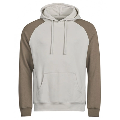 
                                                Sweatshirts & -jackets. UNLABELED Two-Tone Hooded Sweatshirt
                                                