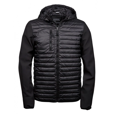 
                                                Hooded Crossover Jacket
                                                
