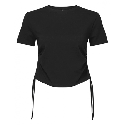 
                                            T-Shirts. Women´s Ruched Crop Top
                                            
