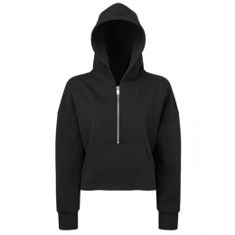 Толстовки и куртки. Женская толстовка с половинной молнией