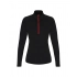 Футболки. Женская функциональная кофта с длинным рукавом и четвертью молнии Футболки. Женская функциональная кофта с длинным рукавом и четвертью молнии