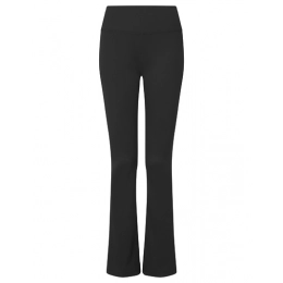 Брюки. Женские расклешенные леггинсы из переработанных материалов