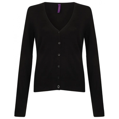 
                                                Ladies` Lightweight V-Neck Short Cardigan
                                                