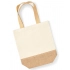 Jute Base Canvas Shopper