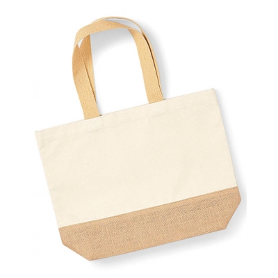 
                                            Jute Base Canvas Bag
                                            