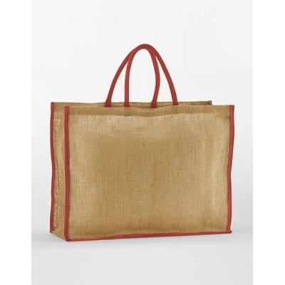 
                                            Bags. Natural Starched Jute Market Shopper
                                            