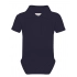 Bio Bodysuit with Polo shirt neck