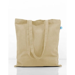 Сумки. Сумка из переработанного хлопка с длинными ручками