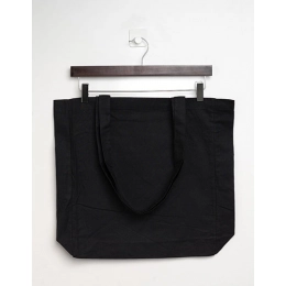 Bags. Cotton Bag Side Fold Long Handles