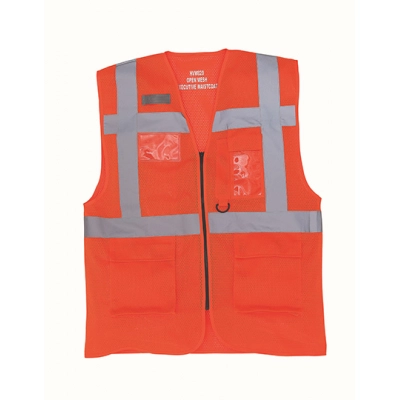 
                                                Hi Vis Top Cool Recycled Open Mesh Executive Waistcoat
                                                