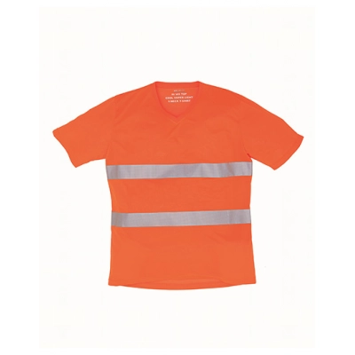 
                                                Hi Vis Top Cool Super Light V-Neck T-Shirt
                                                