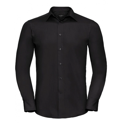 
                                                Men`s Long Sleeve Tailored Polycotton Poplin Shirt
                                                