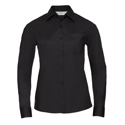 
                                                Ladies` Long Sleeve Classic Polycotton Poplin Shirt
                                                