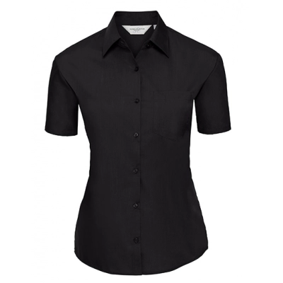
                                                Ladies` Short Sleeve Classic Polycotton Poplin Shirt
                                                