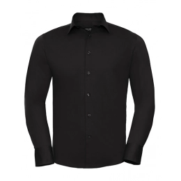 Men`s Long Sleeve Fitted Stretch Shirt