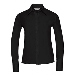 Ladies` Long Sleeve Tailored Ultimate Non-Iron Shirt