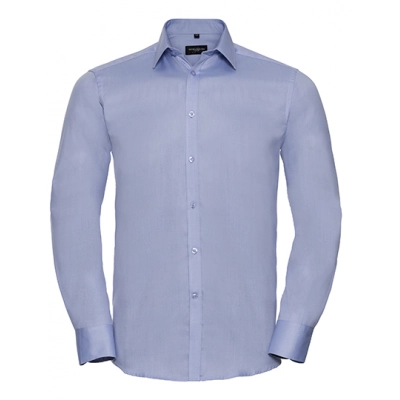 
                                                Men`s Long Sleeve Tailored Herringbone Shirt
                                                
