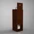 Box-case for 1 bottle, plywood, stain