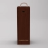 Box-case for 1 bottle, plywood, stain