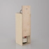 Box-case for 1 bottle, plywood, lacquer