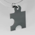 Pendant - Black Puzzle Mix for Keychain