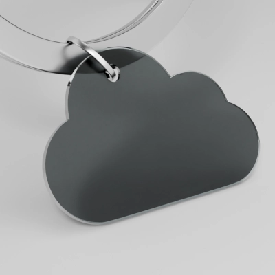 
                                            Pendant - Cloud Keychain Mix, Black
                                            