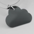 Pendant - Cloud Keychain Mix, Black