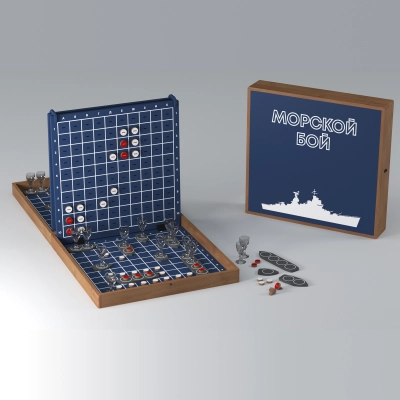
                                                Игра «Морской бой», алкогольный, синий
                                                