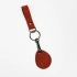 Leather Keychain with Tag Holder