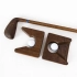 Premium Natural Wood Golf Set
