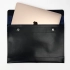 Genuine Leather Laptop Sleeve, Max, Blue