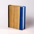 Ash Wood and Epoxy Resin Undated Blue Planner