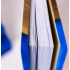 Ash Wood and Epoxy Resin Undated Blue Planner