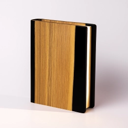 Undated Black Ash Wood and Epoxy Resin Planner