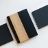 Undated Black Ash Wood and Epoxy Resin Planner