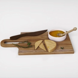 Сырный набор «Медовый акцент», прямоугольный