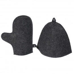 Bath Set with Hat and Mitt 