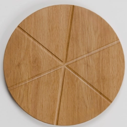 Pizza board, ash wood, 220 mm