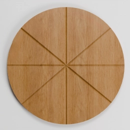 Pizza board, ash wood, 300 mm