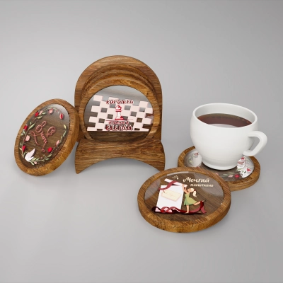 
                                            Set of Coasters 