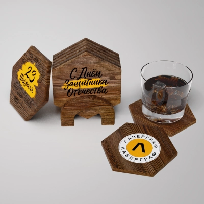 
                                            Set of Coasters 