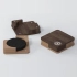 Set of Coasters in Wooden Box 