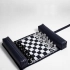 Travel Chess Set Made of Genuine Leather