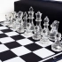 Travel Chess Set Made of Genuine Leather