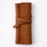 Check presenter made of genuine leather
