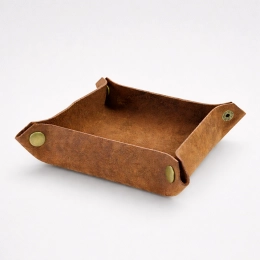 Шкатулка из натуральной кожи